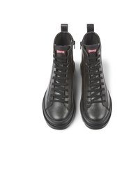  Women's Brutus Ankle Boots - Black Mirum