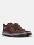 Women's Leather Shoes Peu Pista GM - Burgundy