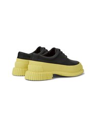 Women's Pix Sneakers - Black And Yellow