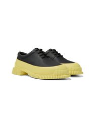 Women's Pix Sneakers - Black And Yellow