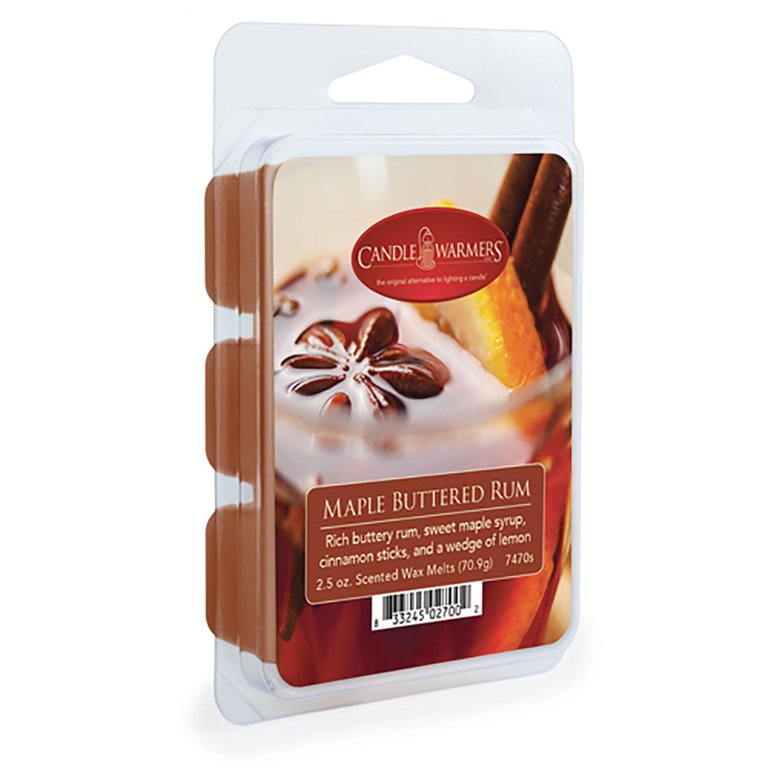 Maple Buttered Rum Wax Melts 2.5 Oz 6 Pack