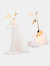 Dýri Reindeer Candle White - White