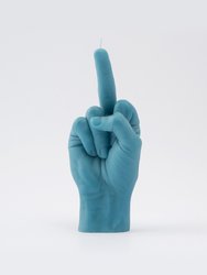 Hand Gesture Candles - F*ck You, Blue