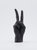 Hand Gesture Candles - Peace, Black