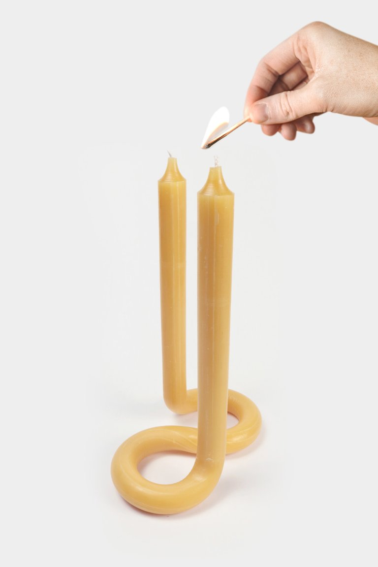 Twist Candle - Honey