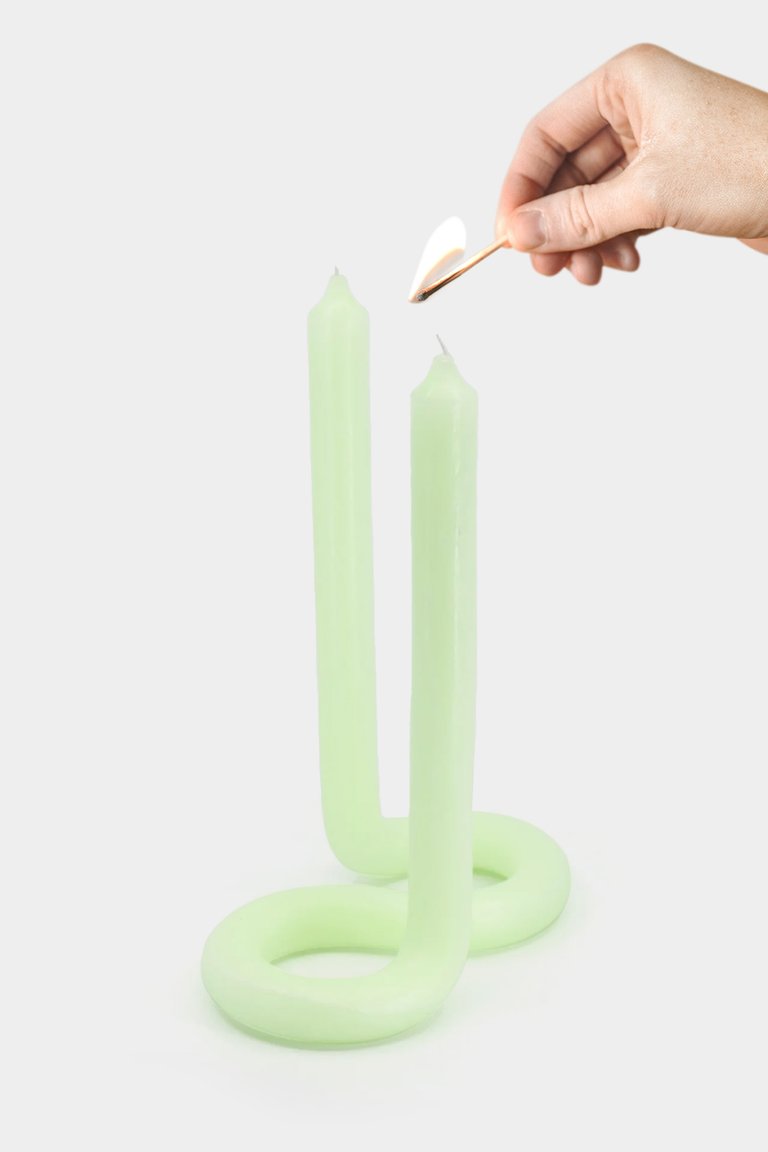 Twist Candle - Mint