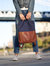 Montgomery Travel Backpack With Luggage Sleeve - Navy/Maple