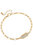 Allison Blessed Chain Bracelet In Two-Tone - Gold