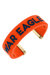 Auburn Tigers Resin Cuff Bracelet - Orange - Orange