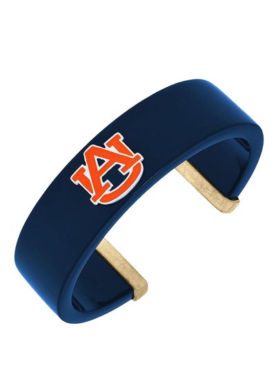 Canvas Style Auburn Tigers Resin Logo Cuff Bracelet product