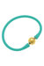 Bali 24K Gold Plated Ball Bead Silicone Children's Bracelet In Mint - Mint