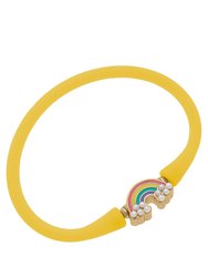 Bali Children's Rainbow Bracelet - Yellow