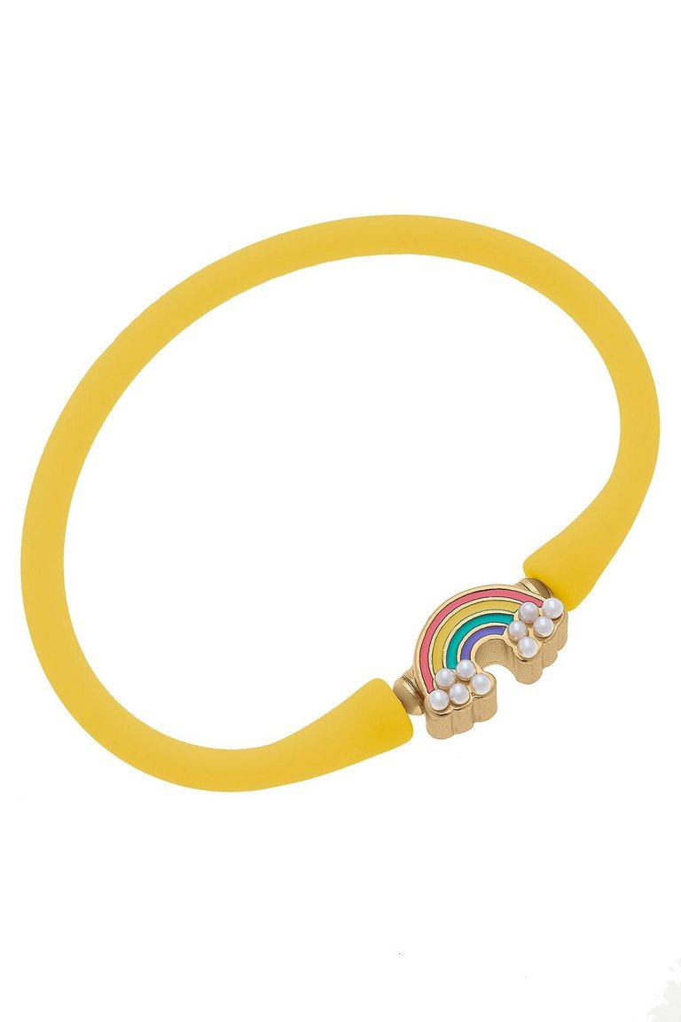 Bali Children's Rainbow Bracelet - Yellow