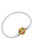 Bali Children's Smiley Face Bracelet - White