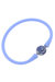 Bali Chinoiserie Bead Silicone Bracelet - Lilac
