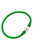 Bali Freshwater Pearl Silicone Bracelet - Green