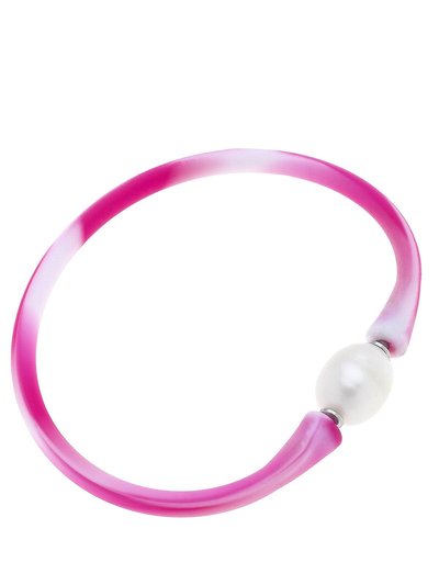 Canvas Style Bali Freshwater Pearl Silicone Bracelet product