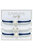 Bali Game Day Freshwater Pearl Bracelet Set Of 3 - Royal Blue & White