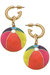 Beach Ball Enamel Earrings - Multi