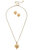 Canvas Style x @ChappleChandler Suzy Artichoke Earring and Necklace Set - Gold