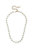 Chloe Beaded Pearl Necklace In Ivory - Ivory