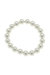 Chloe Beaded Pearl Stretch Bracelet - Ivory