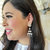 Crystal Enamel & Pavé Champagne Tower Earrings