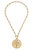 Dawn Monkey Pendant T-Bar Necklace