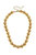 Eleanor Beaded Necklace - Worn Gold