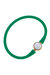 Enamel Golf Ball Silicone Bali Bracelet In Green - Green