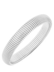 Florence Watchband Bangle - Satin Silver - Satin Silver