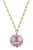 Francesca Chinoiserie Necklace - Pink & White - Pink/White