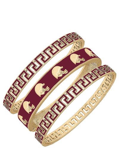 Canvas Style Game Day Bangle Stack product