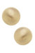 Hailey Stud Earrings In Satin Gold - Satin Gold