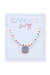 Jane Macaroon Pearl Beaded Children's Necklace