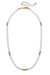 Joanna Beaded Shell Necklace in Ivory - Ivory