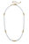 Joanna Beaded Shell Necklace in Ivory - Ivory