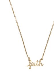 Julia Faith Delicate Chain Necklace