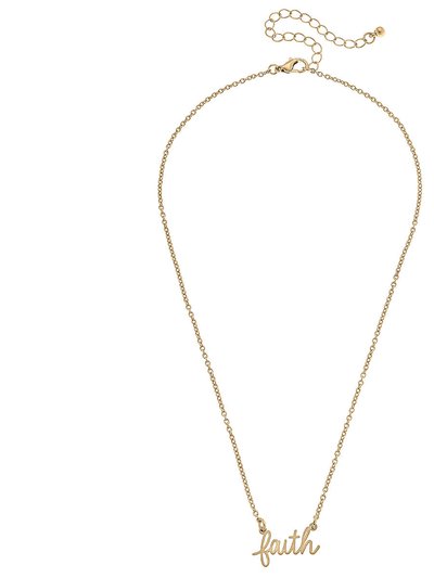 Canvas Style Julia Faith Delicate Chain Necklace product