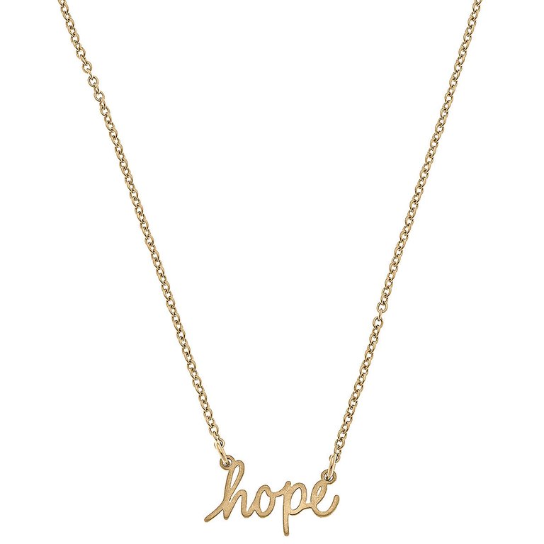 Julia Hope Delicate Chain Necklace