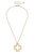 Kristin Greek Keys Cross Pendant Necklace