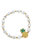 Madeleine Pearl & Pineapple Children's Bracelet In Yellow - Yellow