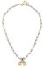 Madeleine Pearl & Rainbow Children's Necklace In Multi