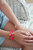 Madeleine Pearl & Strawberry Children's Bracelet In Fuchsia