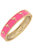 Malibu Enamel Flamingo Hinge Bangle - Pink