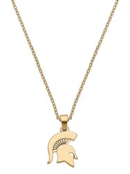 Michigan State Spartans 24K Gold Plated Pendant Necklace