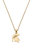 Michigan State Spartans 24K Gold Plated Pendant Necklace