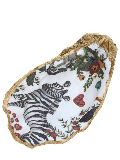 Canvas Style Murphy Decoupage Oyster Ring Dish product