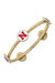 Nebraska Cornhuskers Enamel Claudia Bangle - Red