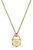 Piper Delicate Chain Padlock Necklace - Gold